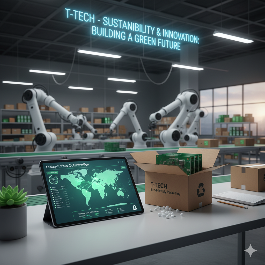 T-TECH Sustainability and Innovation - Green Future with Robotics